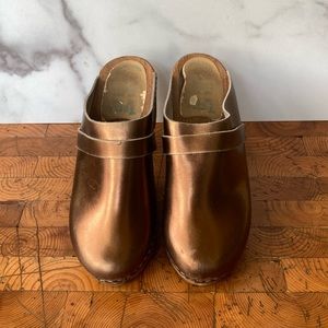 Swedish Clogs by Tessa in Copper 39